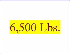 6500 Lbs